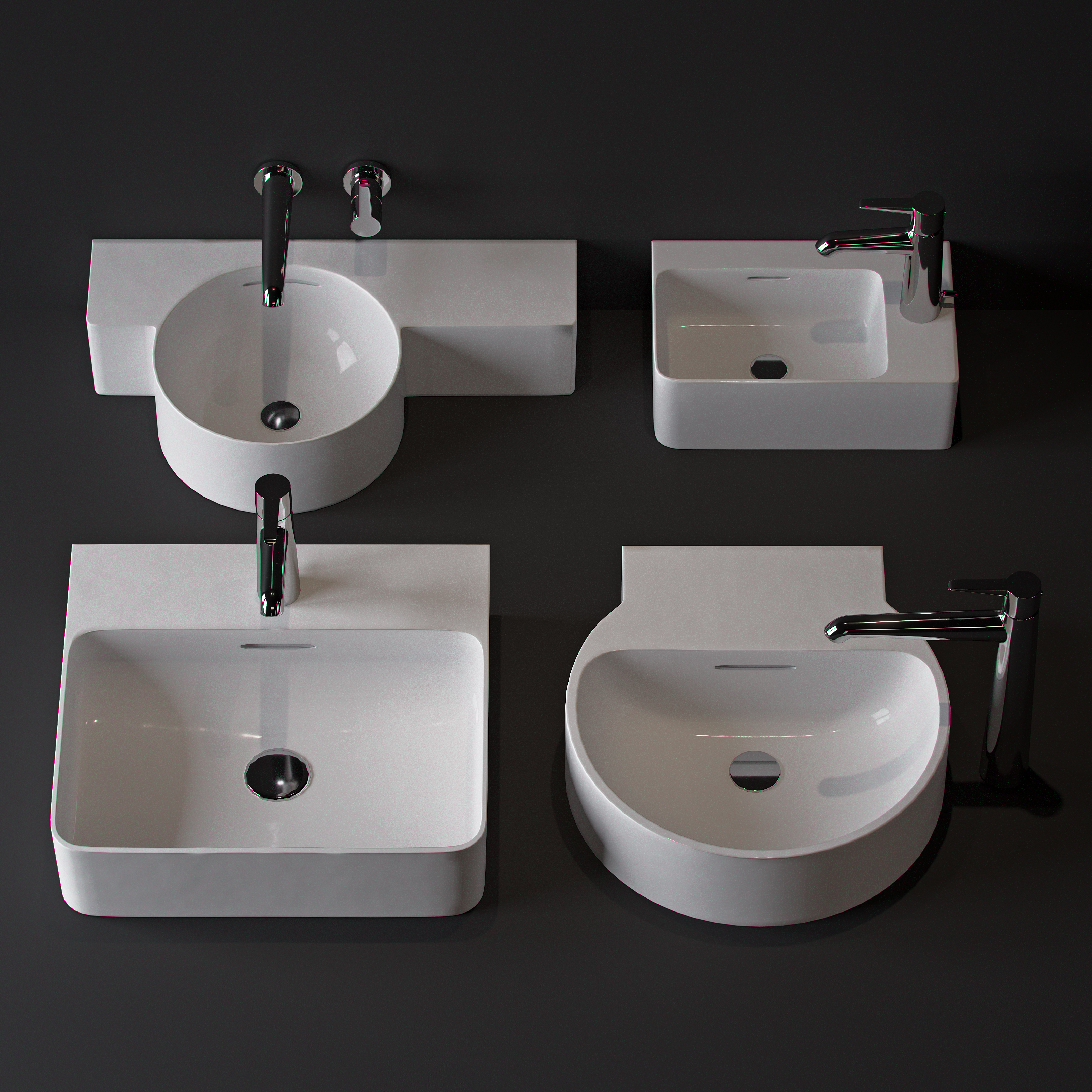 Laufen washbasin 3dmodels pack-2