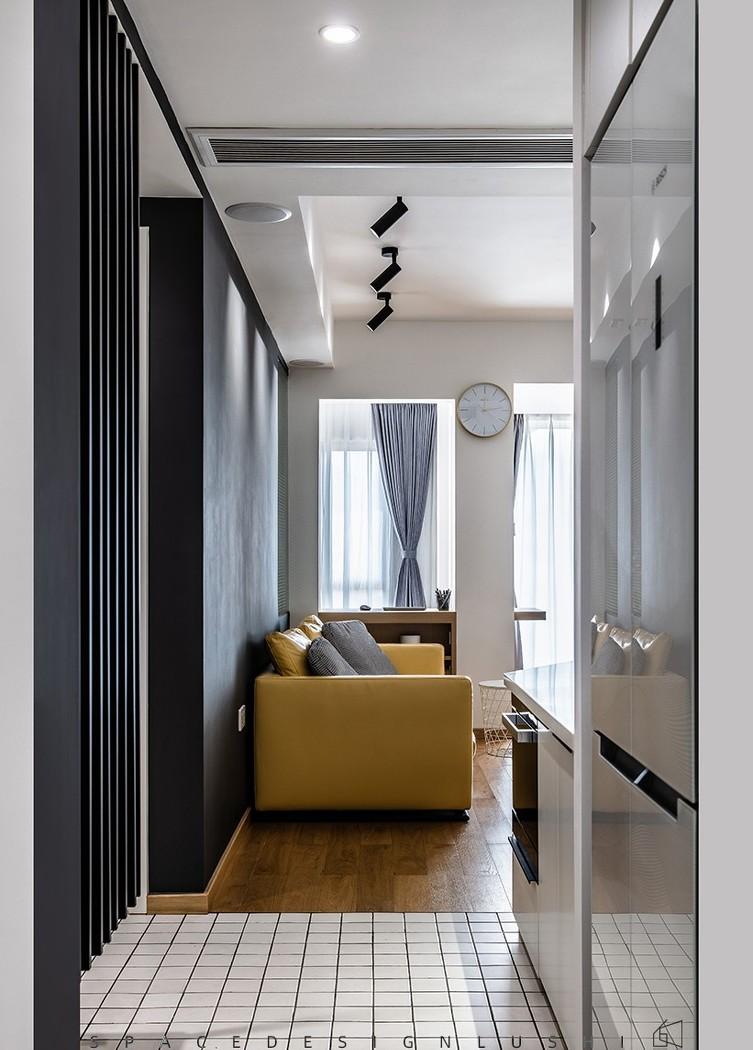 80 平米住宅的极致利用 | 多功能空间与 0 分贝书房-15