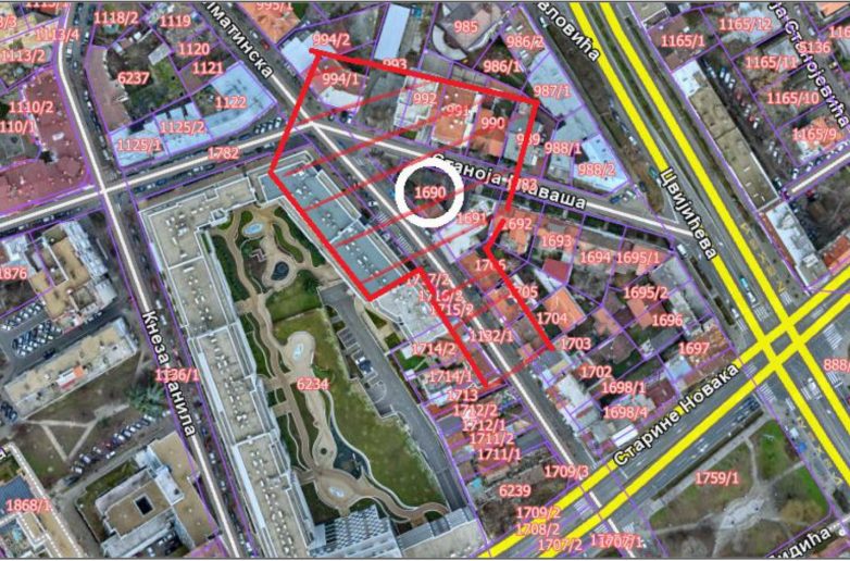 Central Gardena附近4000平角形建筑项目丨Arhitekta 7,Inka Studio-6