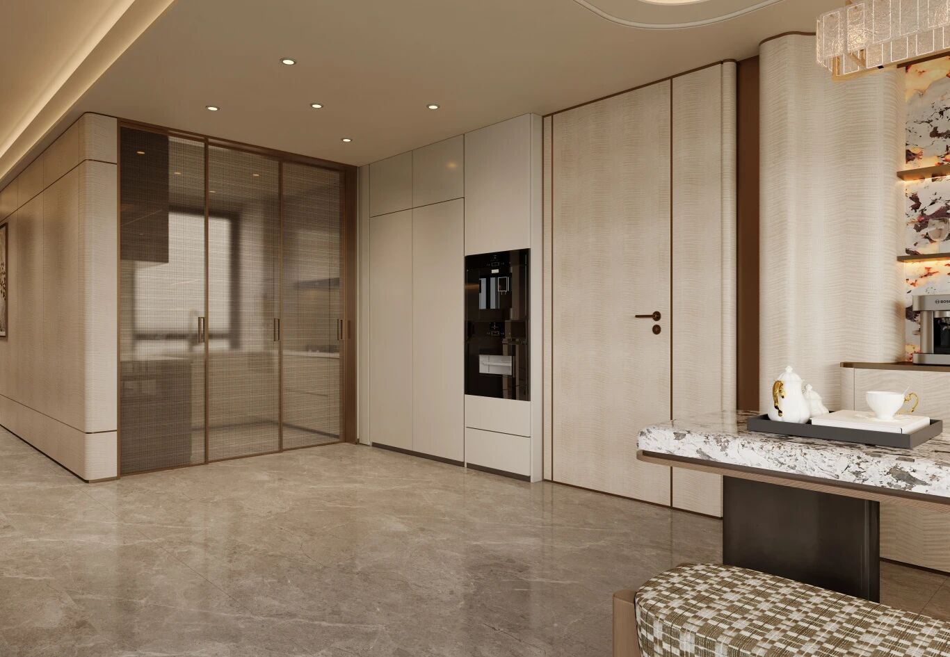 国贸天琴樾丨中国福州丨木易空间设计-17