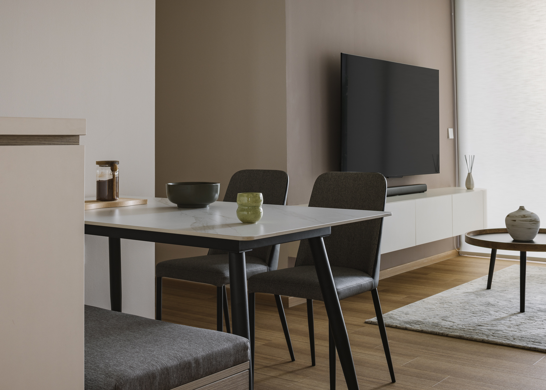 Parc Komo 3卧室公寓室内设计丨新加坡丨The Interior Lab-11