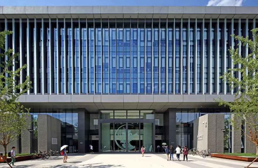 中央财经大学沙河校区图书馆设计解析-24