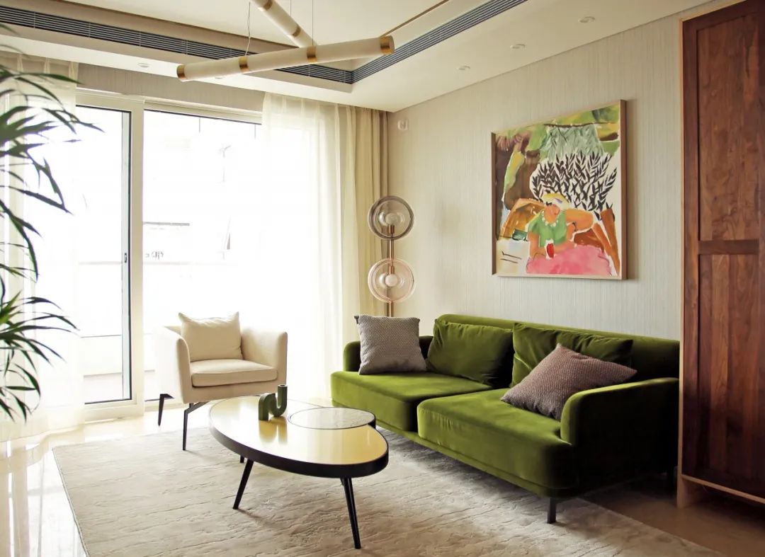 自然之韵 | 上海滨江精装房软装设计案例-0