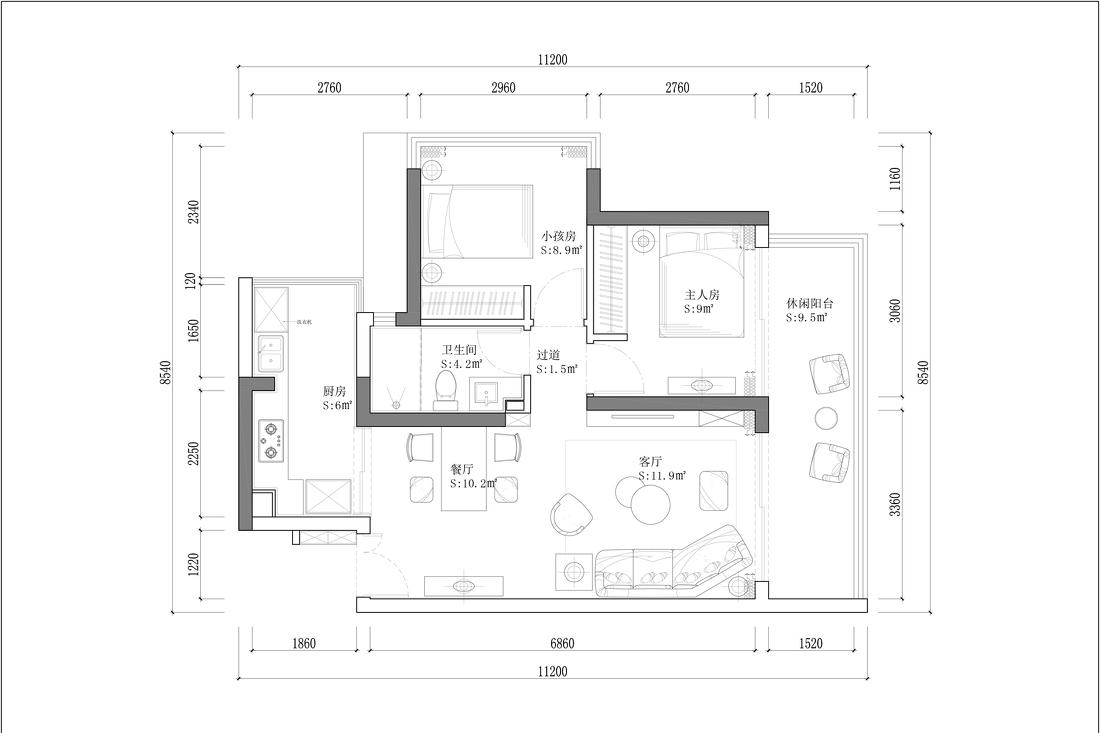 简约舒适的空间设计,打造温馨家居生活-33