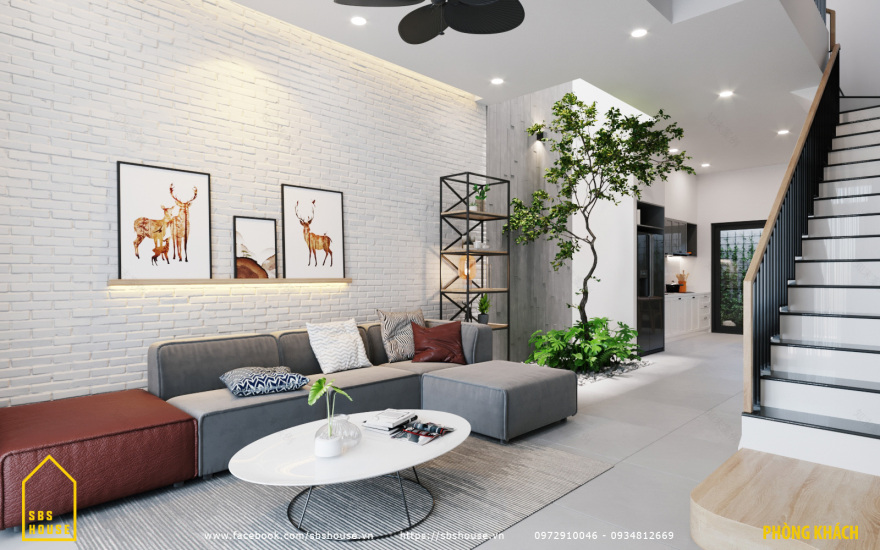 现代3层街屋丨越南丨岘港SBS HOUSE设计建设公司-13