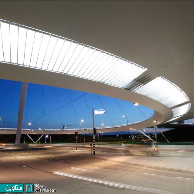 世界首个悬空自行车广场 斯塔文丨荷兰丨IPV Delft-7