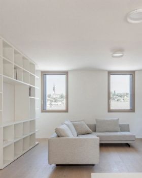 意大利Montebelluna市中心住宅综合体翻新