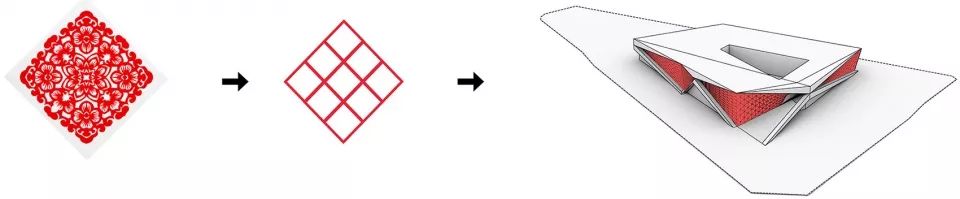 扬州南部新城体育园 | 现代建筑与传统窗花的完美融合-45