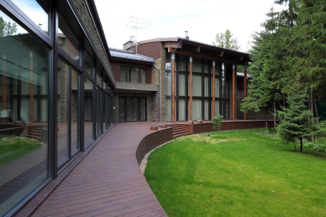 带半圆形露台的住宅丨俄罗斯莫斯科丨Roman Leonidov工作室-29