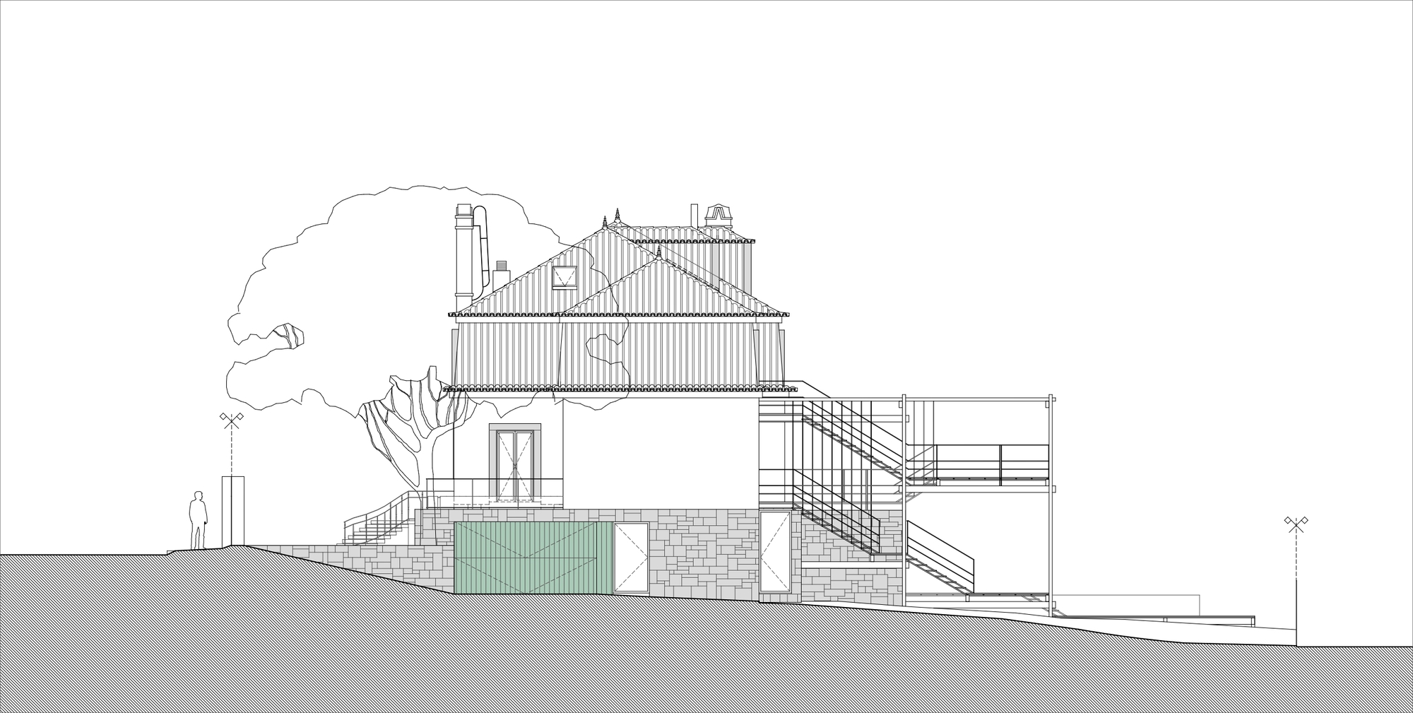 脚手架房屋丨葡萄牙里斯本丨António Costa Lima Arquitectos-45