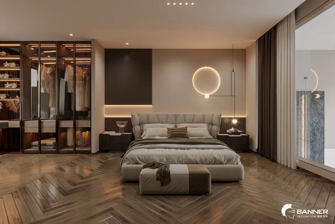 现代轻奢叠拼住宅丨杨文标-35