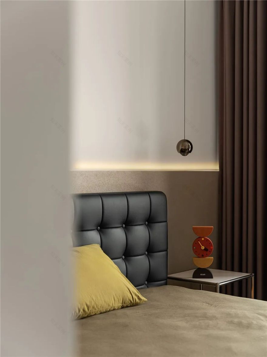 120㎡现代空间,舒适独居的收纳与色彩艺术丨中国滁州丨山舍建筑设计-29