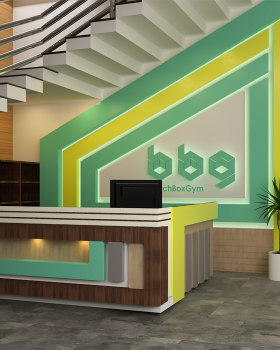 gym interior+outdoor design South Africa