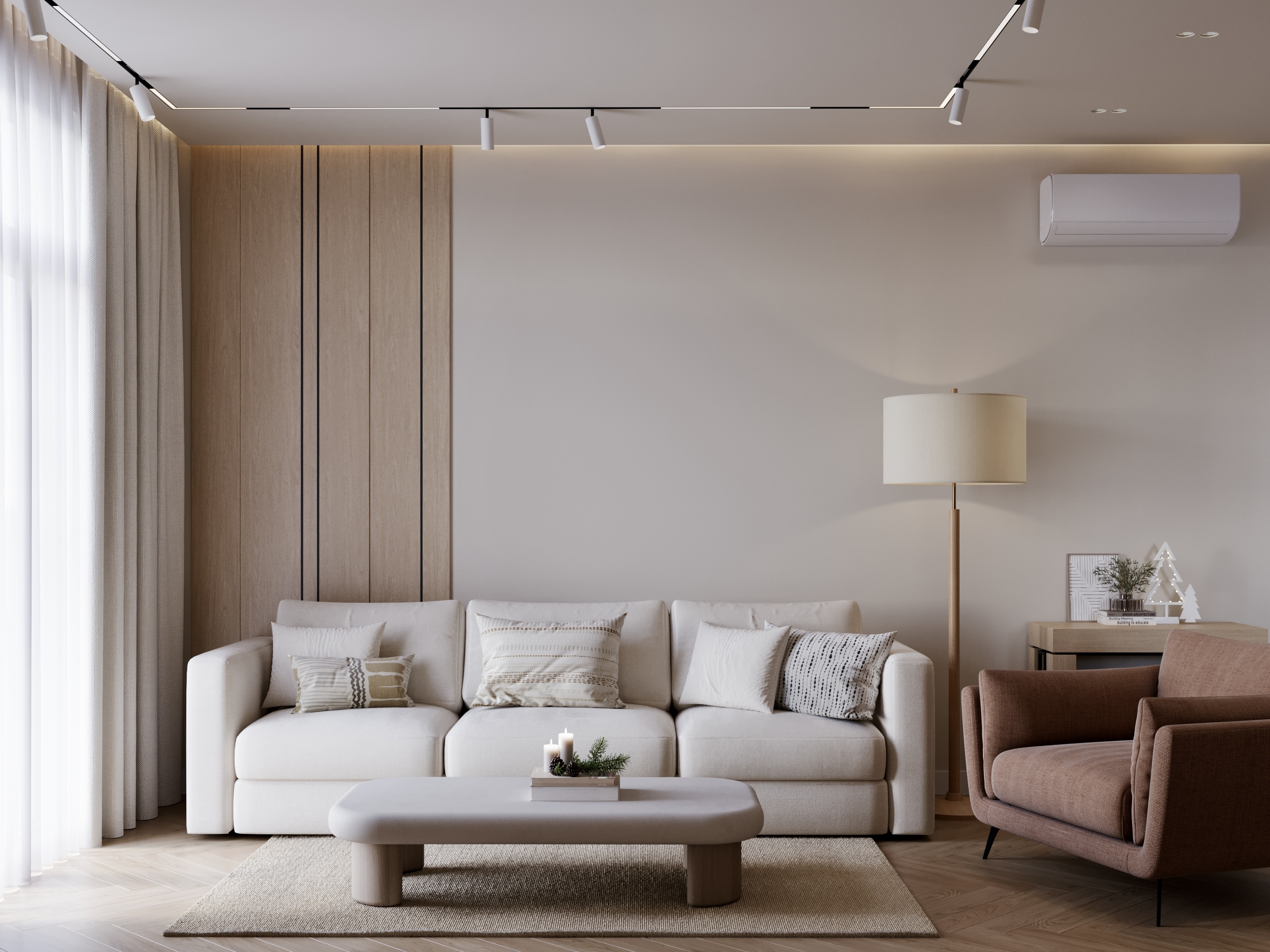 Living Room,KItchen,Hallway室内设计丨ArmeniaYerevan-4