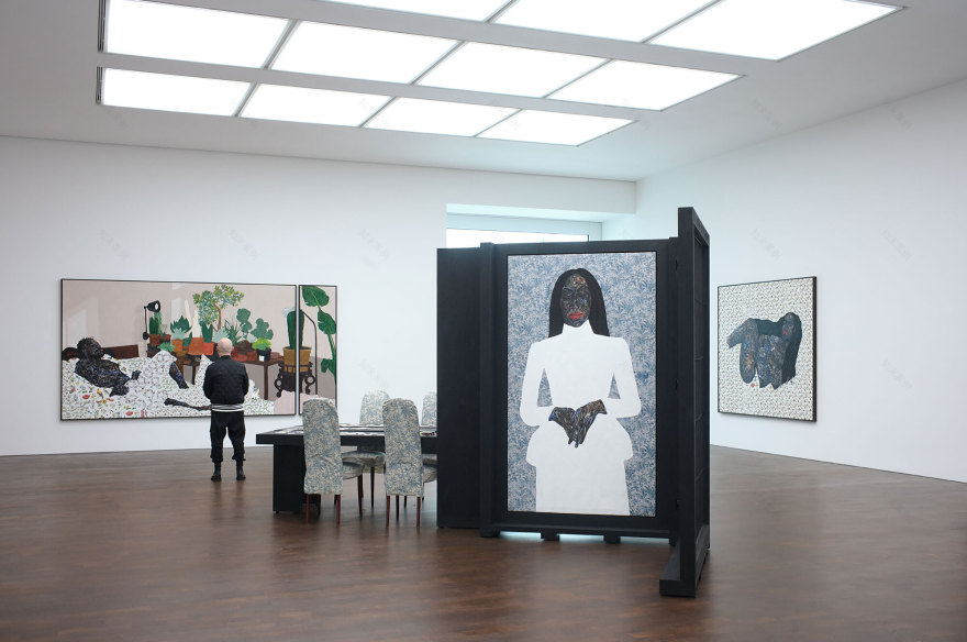 Awulai Ashia & Nkyinkyim Exhibition at Gagosian / DeRoche Projects-23