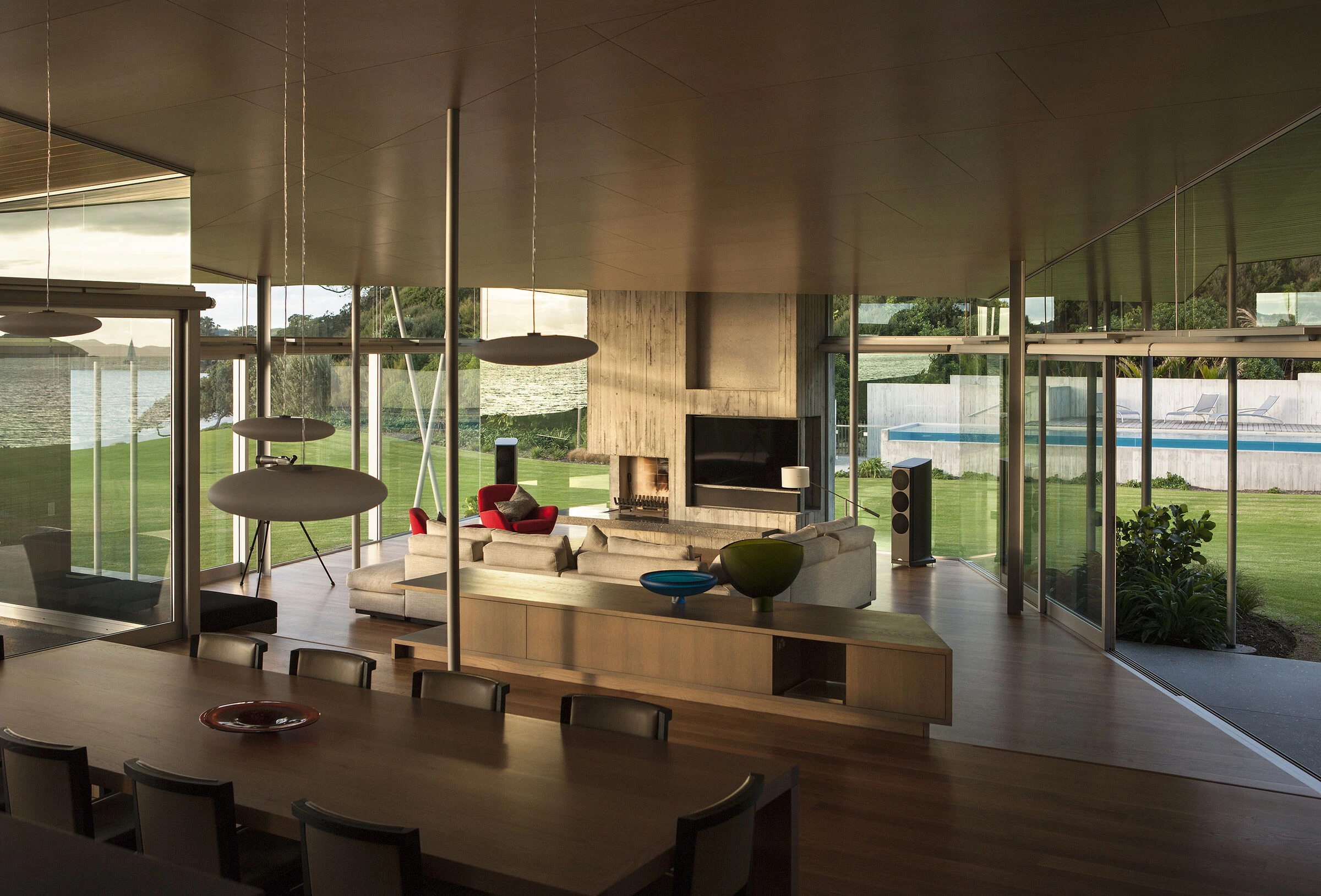 新西兰“营帐”风格住宅丨Bossley Architects-11