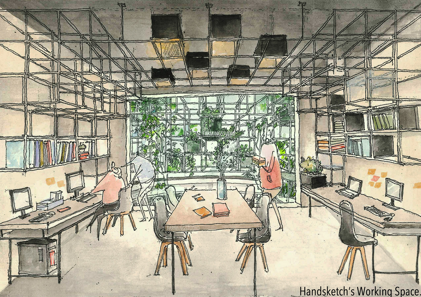 Wake space up! 城市生态阳台，越南 / Farming Architects-35