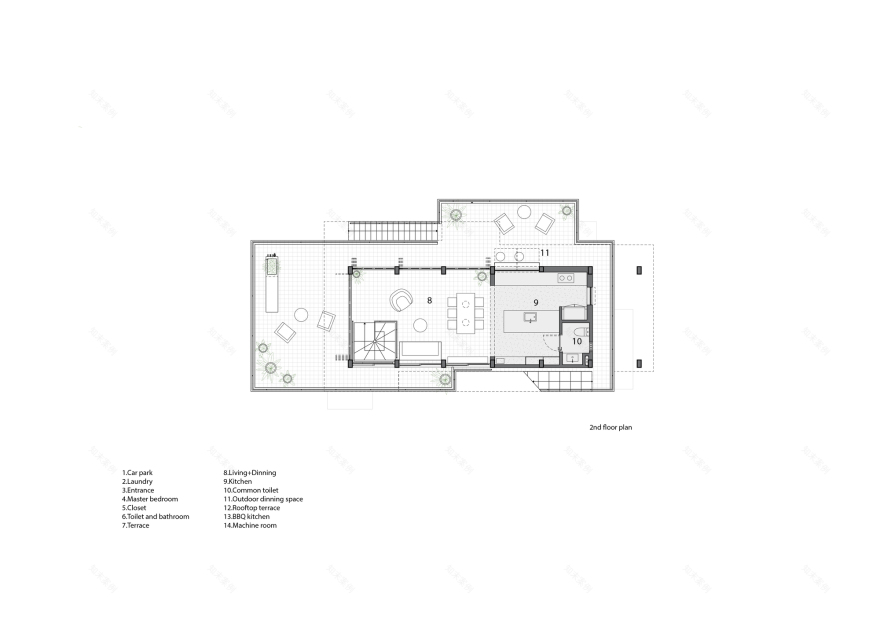 Thu Duc 漂浮住宅丨越南胡志明市丨Sanuki Daisuke architects-27