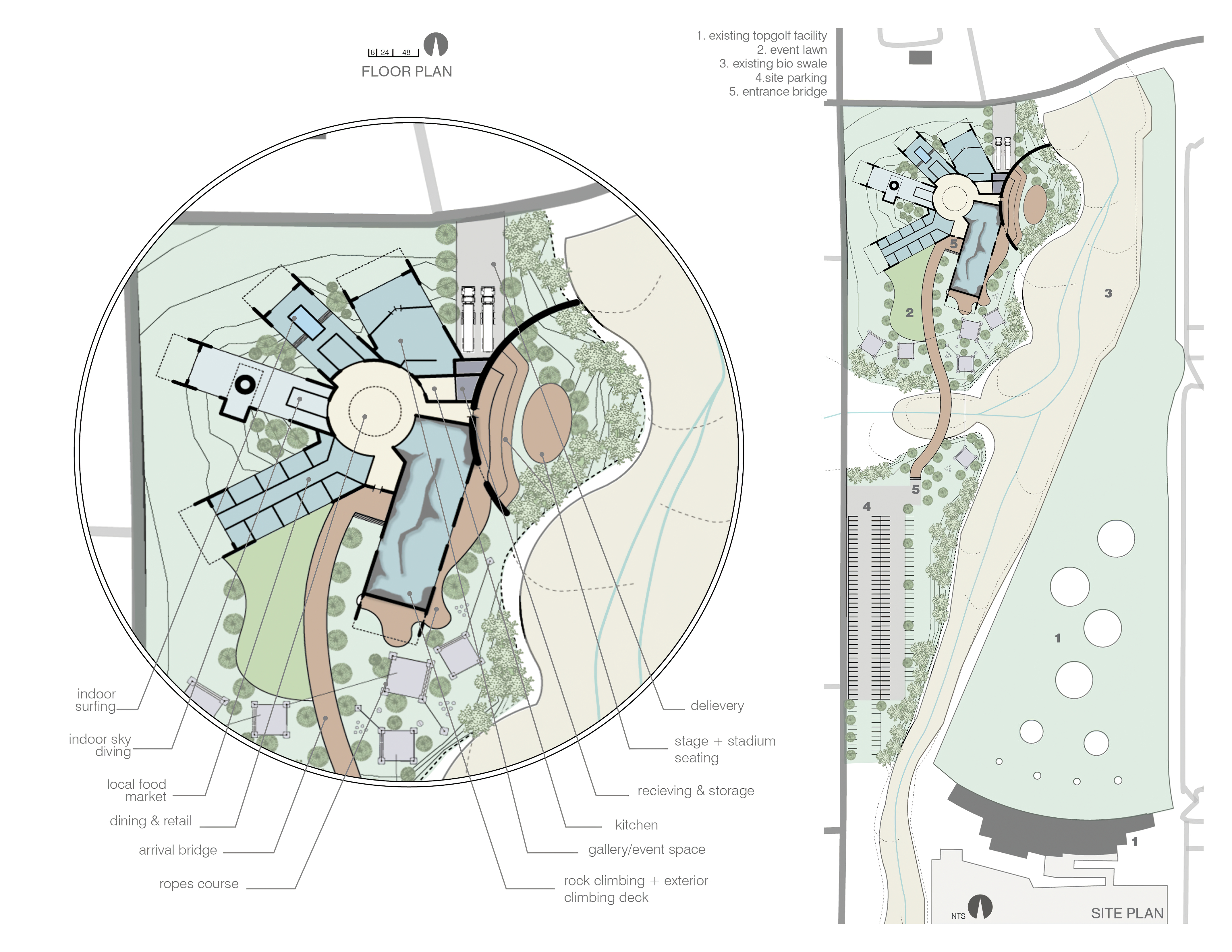 首座多功能运动中心丨美国科罗拉多丨BLUR Workshop-13