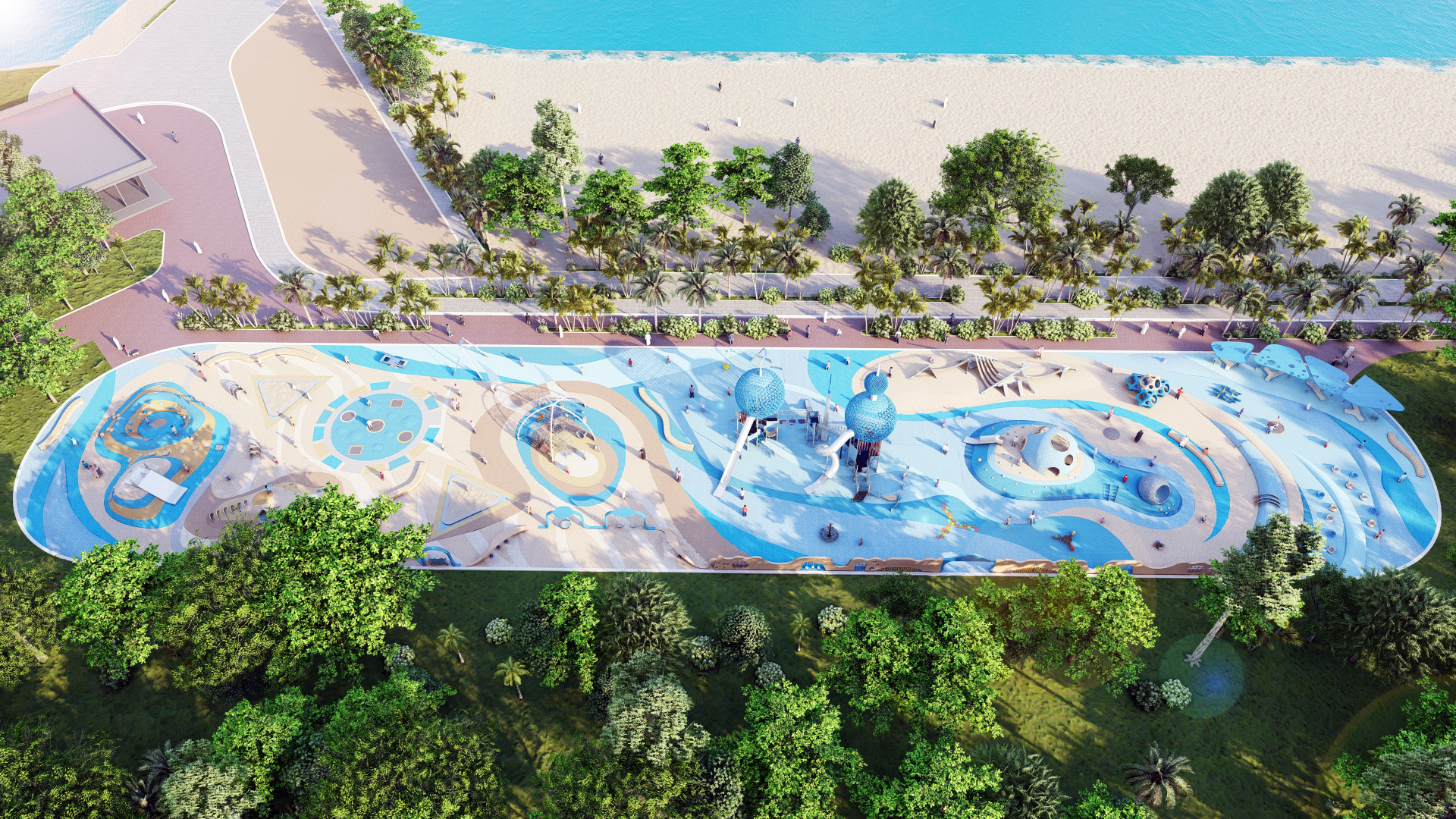 Liner Park Kuwait Architecture playground-2