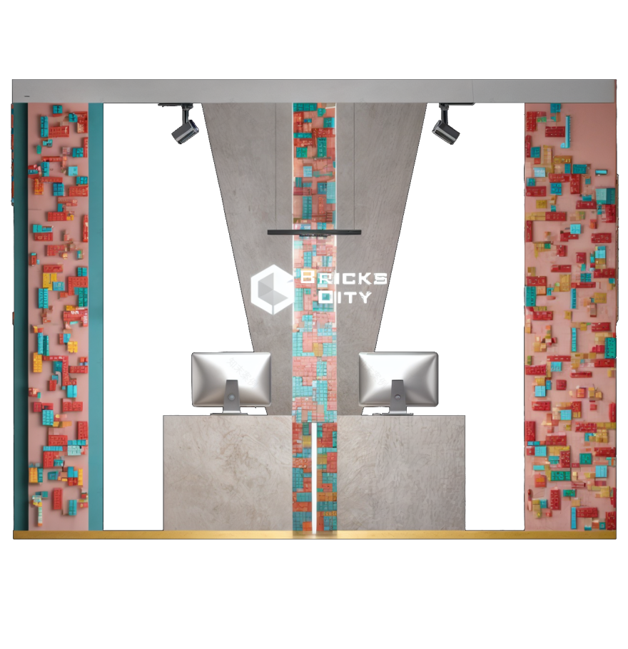 Bricks city booth(积木城市展位)-3