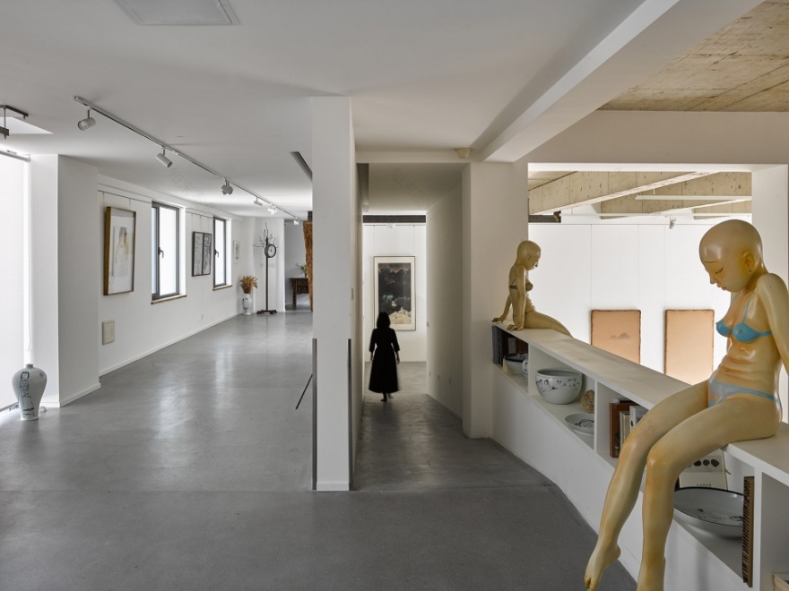 垣宅艺术家工作室丨焉尘建筑设计工作室-26