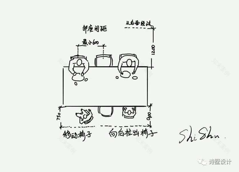 餐厅设计四大要点 | 尺度、功能、氛围、电气-29
