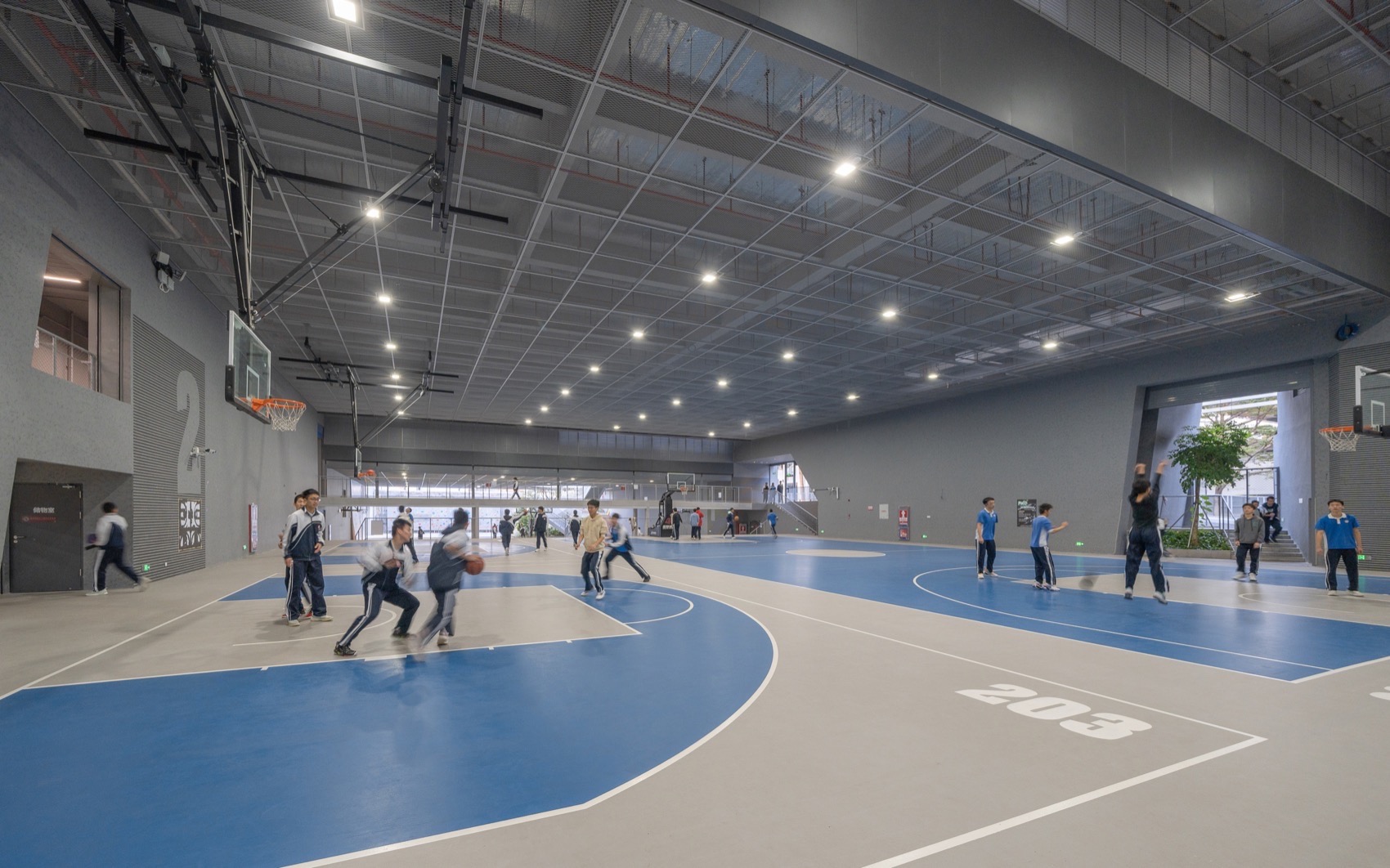 红岭高中新艺体中心丨中国深圳丨源计划建筑师事务所-187