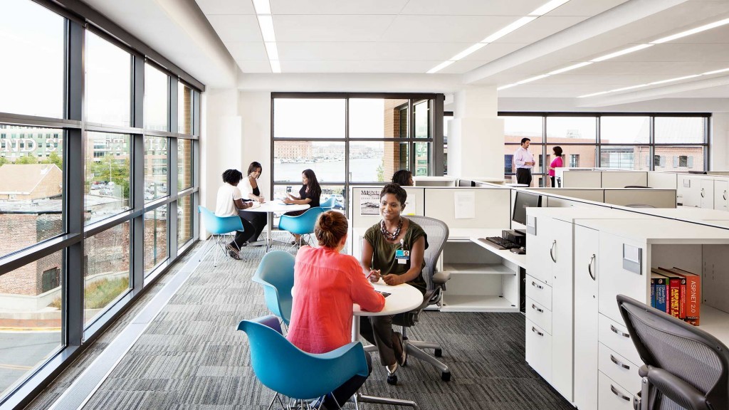 Gensler 为约翰霍普金斯国际医学打造无界限协作办公空间-6