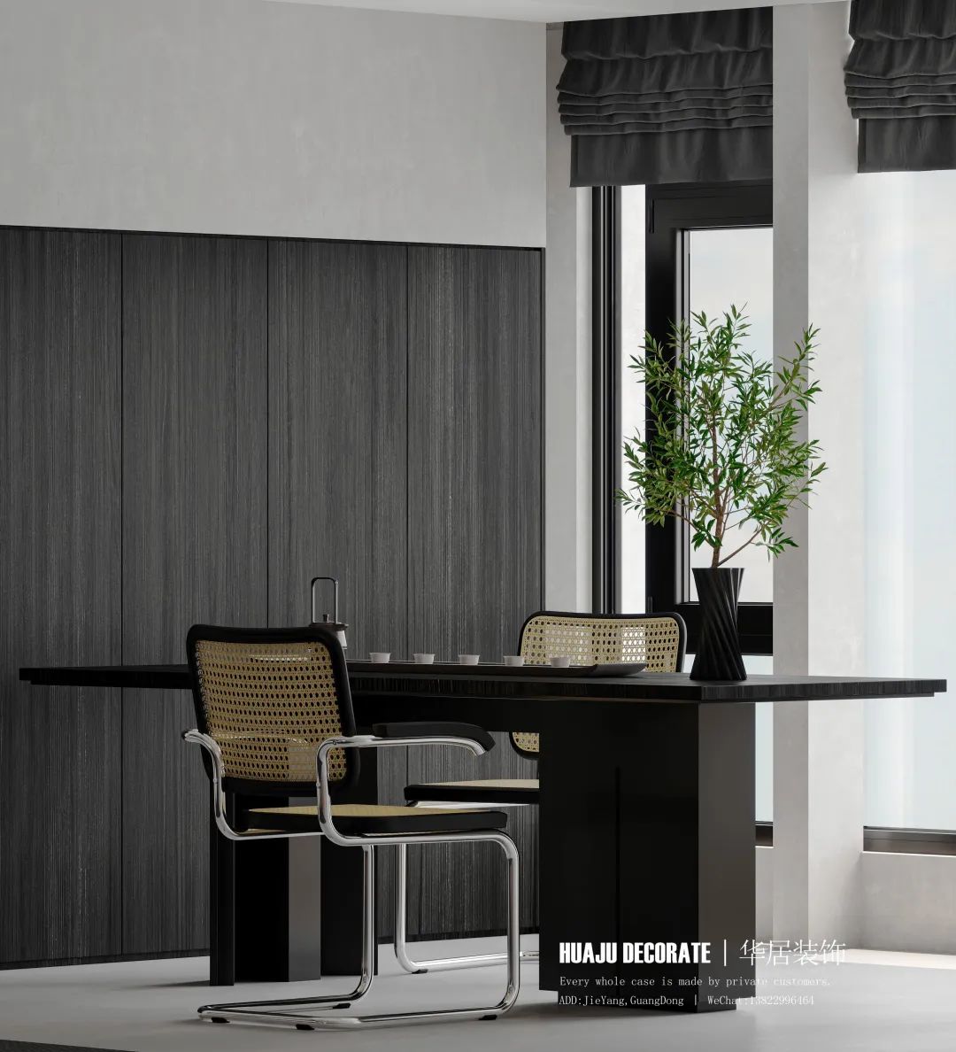 东方首府 · 自然主义的三房两厅装修设计丨林烨-9