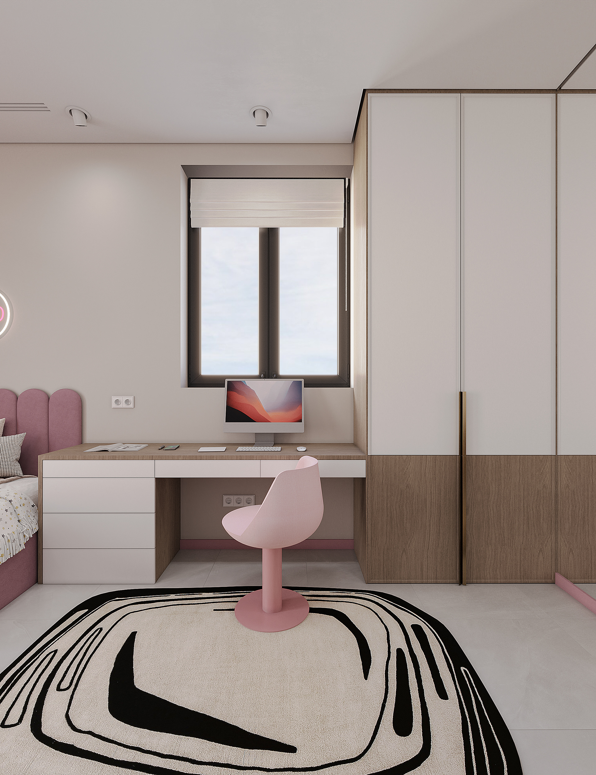 Friday Club 160平房屋可视化设计-33