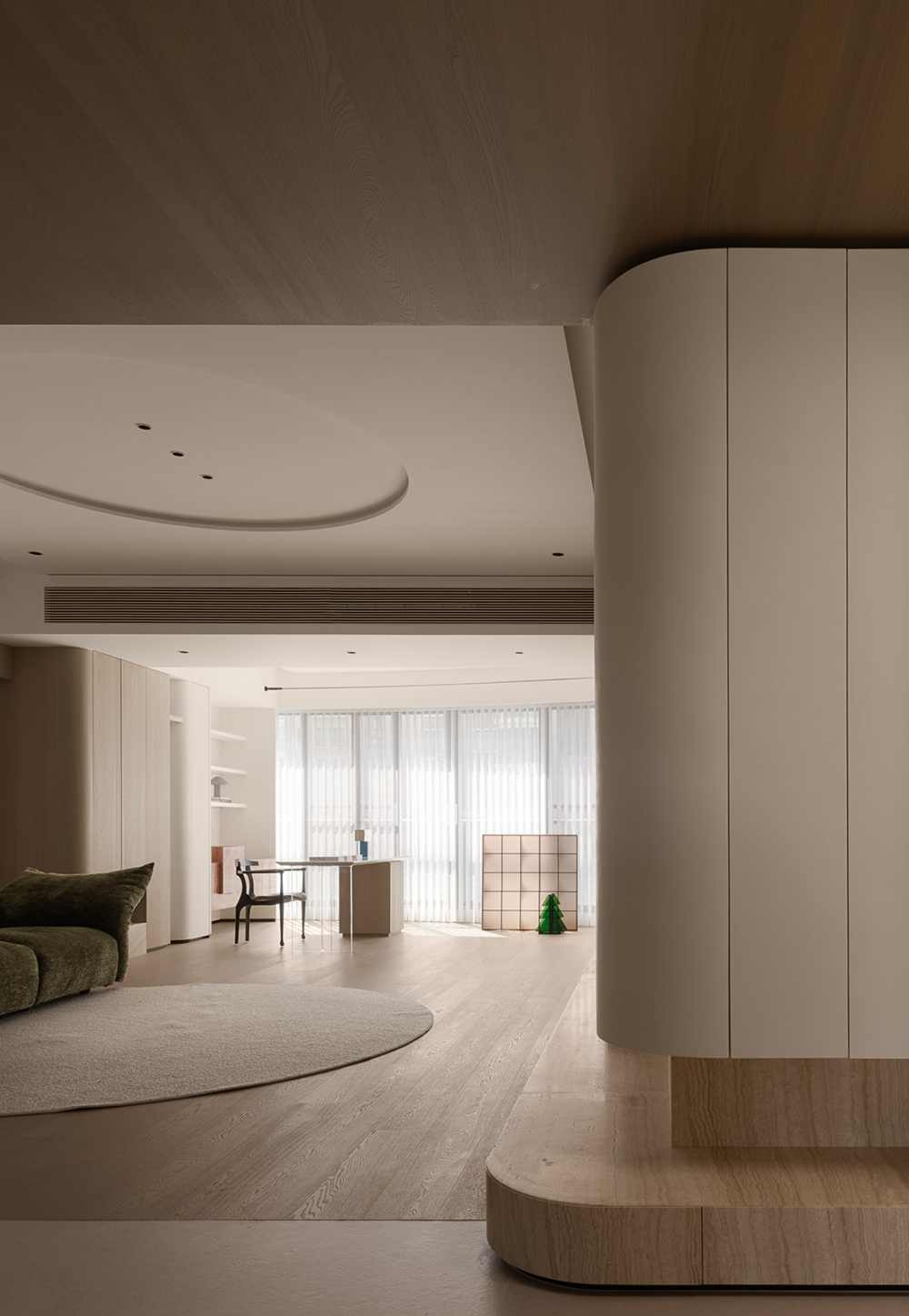 绿意向上:家藏着温柔与生机之新一空间设计案例丨中国汕头丨新一设计-9