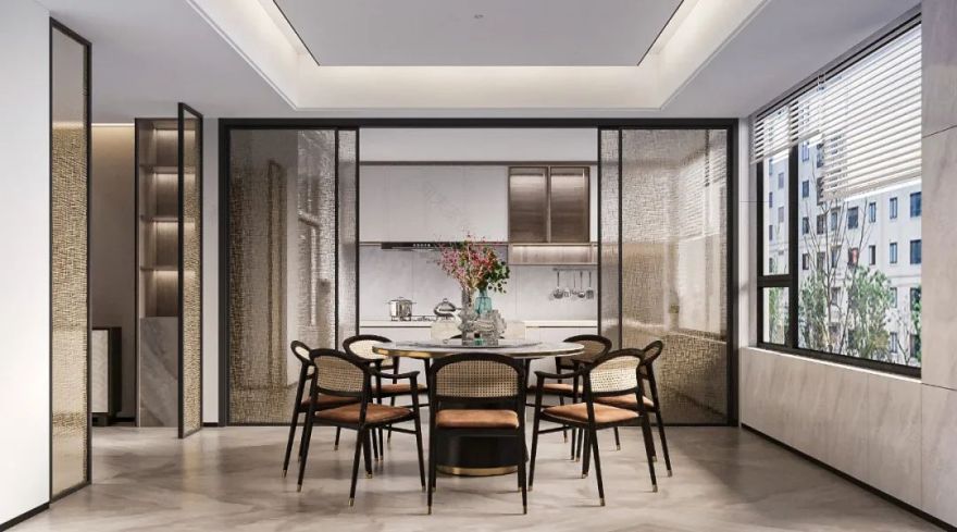 柳州中海·天钻 247m²大平层设计丨中国柳州丨CHY 陈鹤一室内设计研究院-24