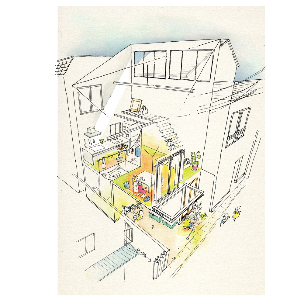 灵活宜居的日本小户型住宅-69