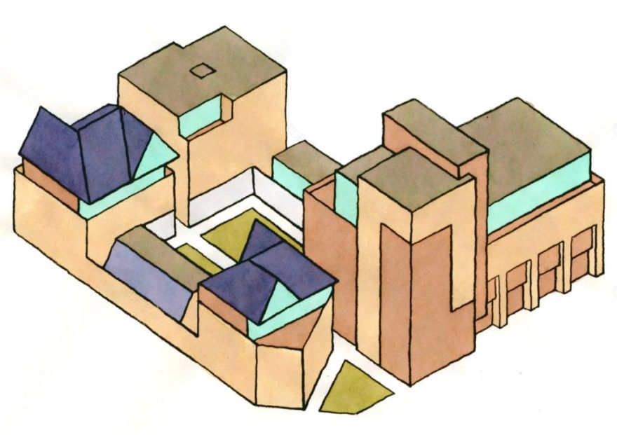 四角区(注:De Vierhoek常见于荷兰语地名等场景,Vierhoek有四角、方形等意思,这里De Vierhoek可直译为四角区 ,具体可能需结合更详细语境确定其实际所指) 丨NetherlandsHaarlem丨her architecten,Joost Swarte-47