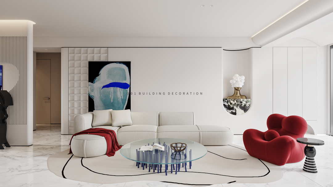 极简之美,盛放心中的热爱丨三零一建筑装饰事务所-20