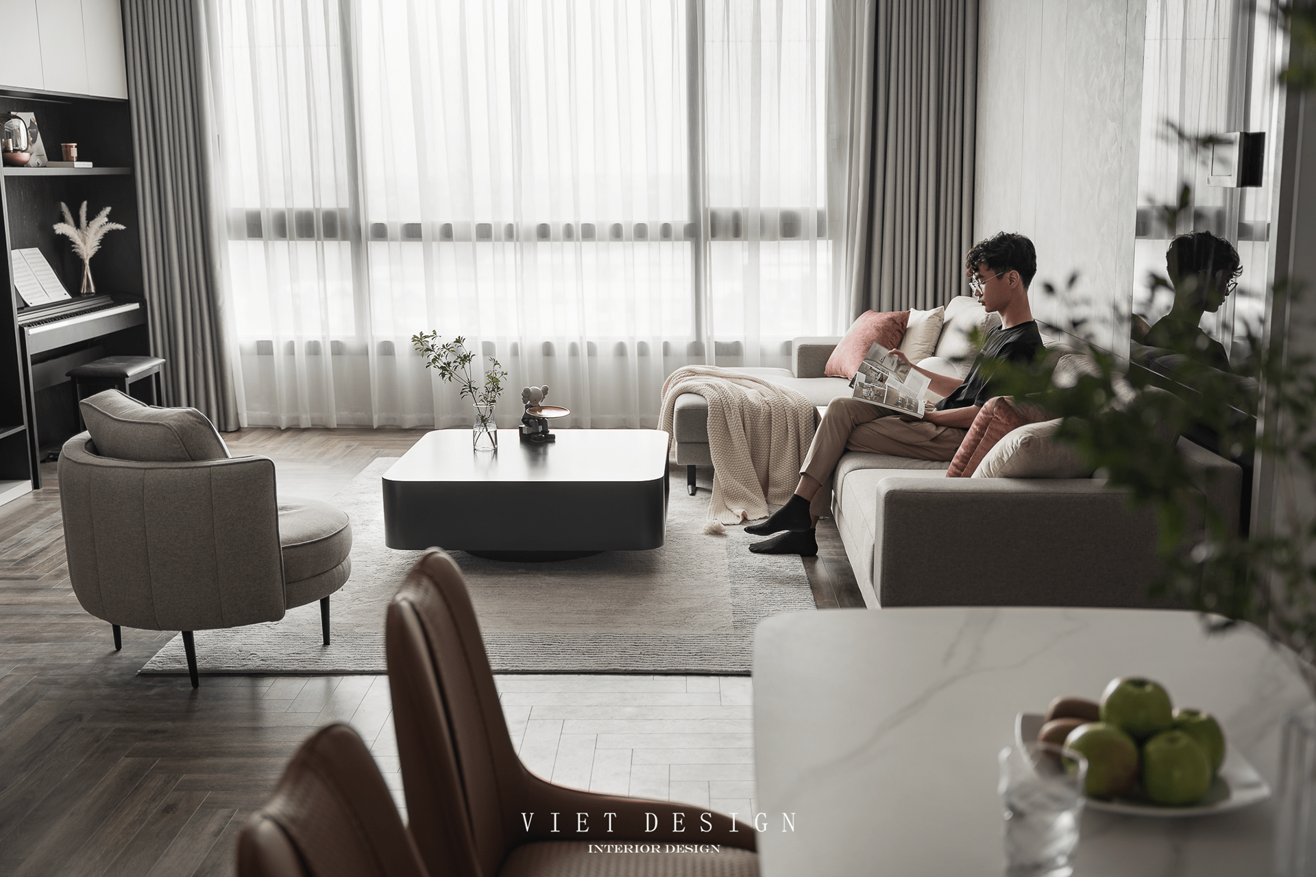 SPACE APARTMENT（现实）丨越南河内丨VIET Design-26