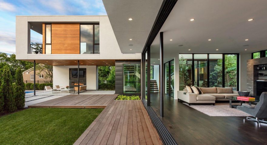 明尼苏达州现代湖景住宅,尽享城市天际线-10