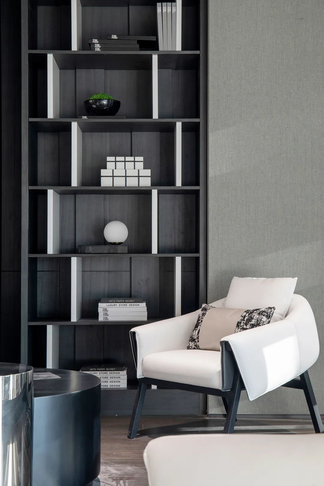 融创南昌·玖玺台销售中心 | 现代简约中的艺术与自然共生-107