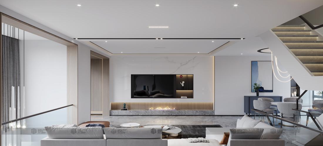 沐白设计 · 负二层至二层空间美学展示-20