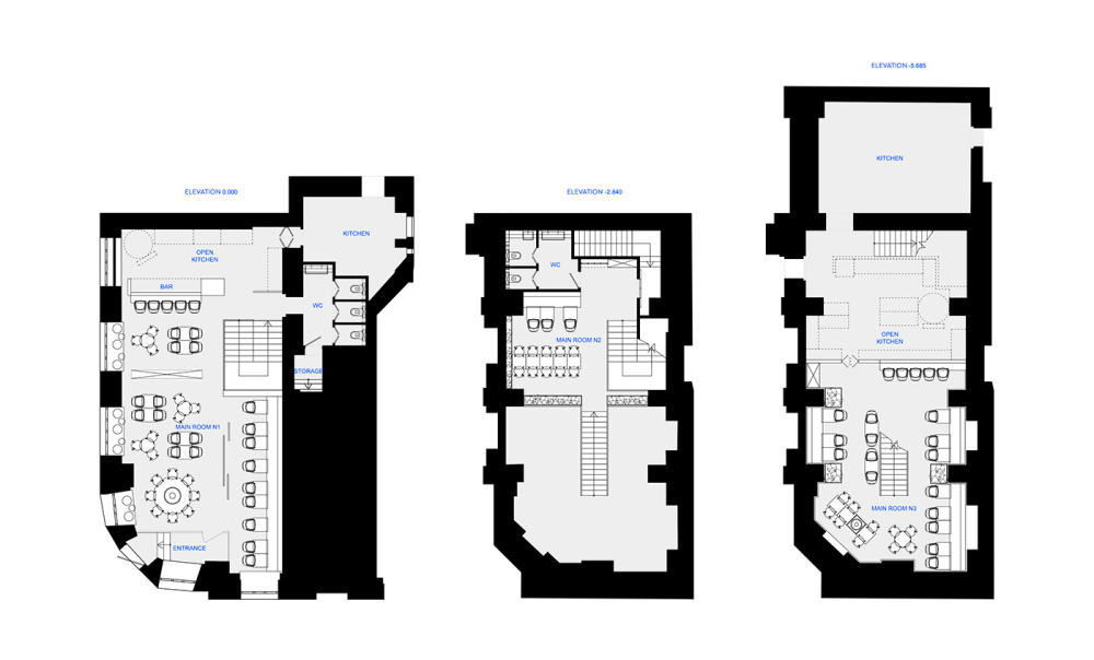 莫斯科历史建筑中的现代彩色庇护所-24