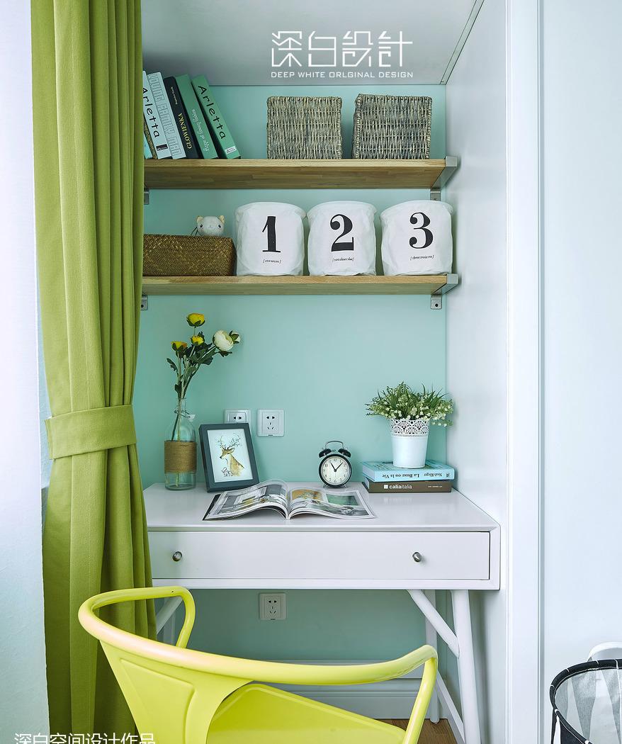 深白设计丨平层丨【深白作品】春风十里--北欧休闲风-15