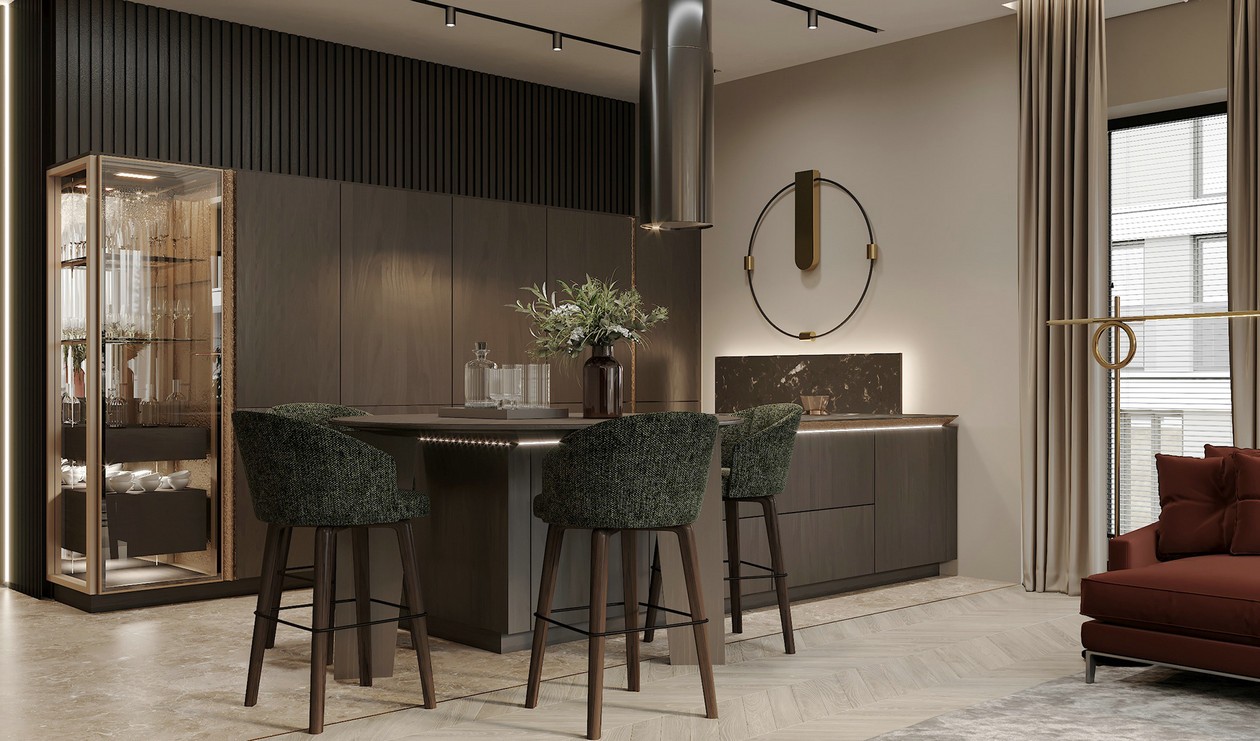 170㎡大平层住宅 别具一格的设计风味！-7