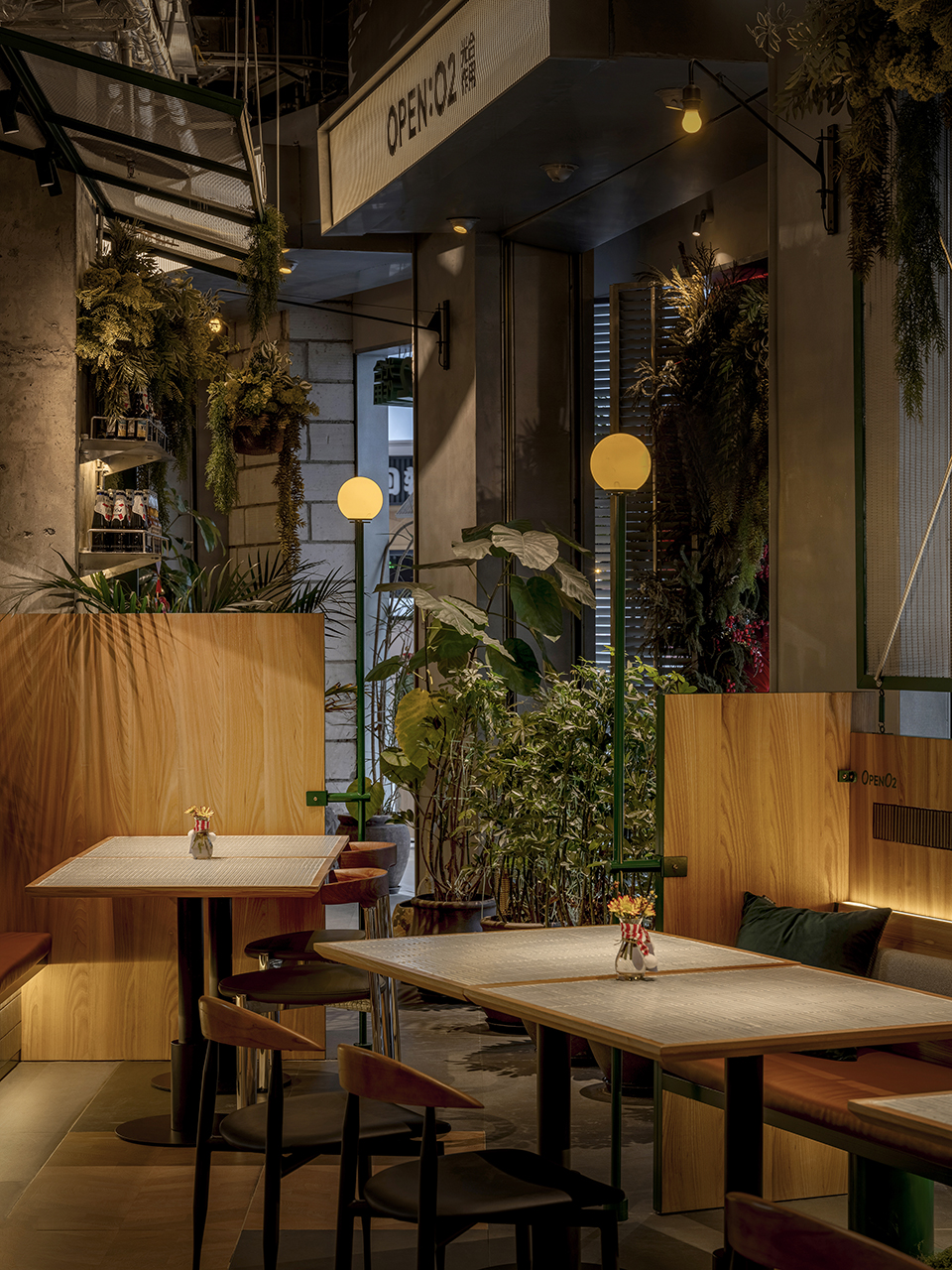 OPEN O2光合作用西餐厅丨中国沈阳丨甲板设计-46