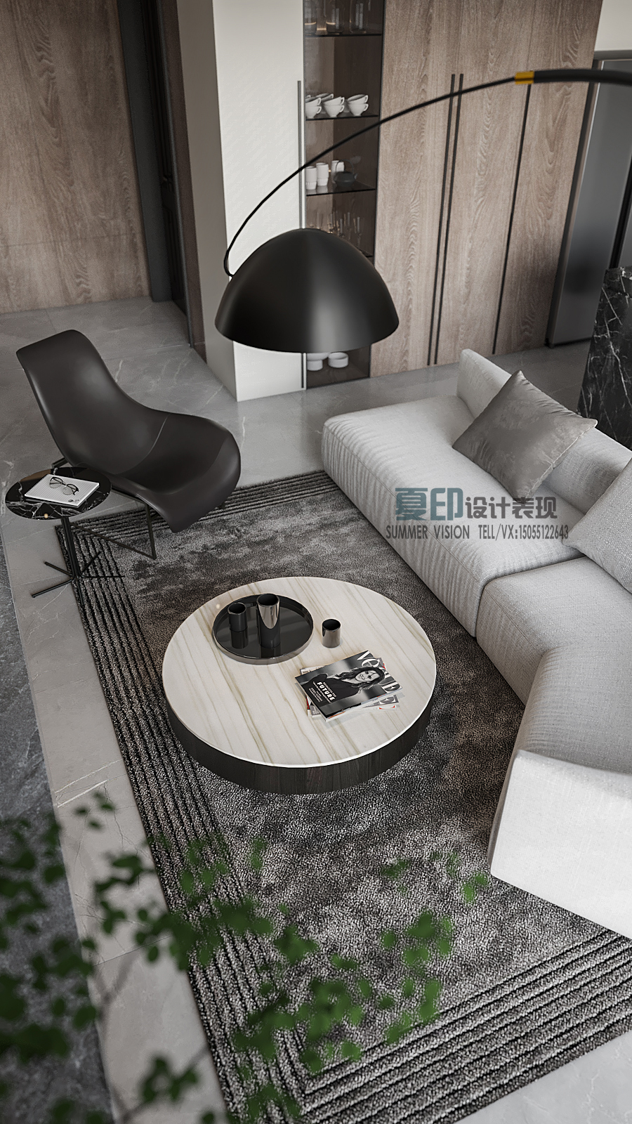 夏印设计表现//黑白灰系列-0