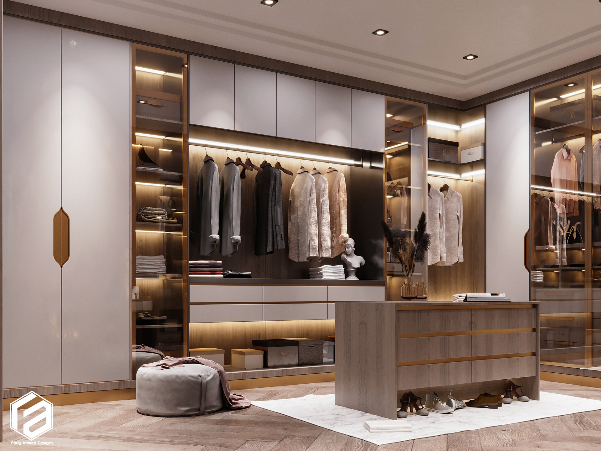 豪华卧室丨阿曼丨Fady Ahmed-16