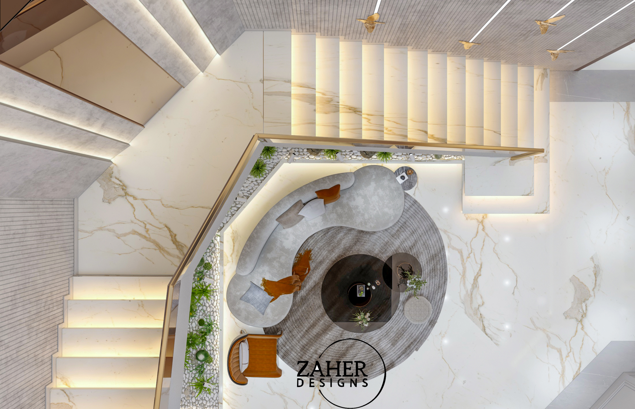 豪华别墅入口丨卡塔尔丨Ahmed zaher-11