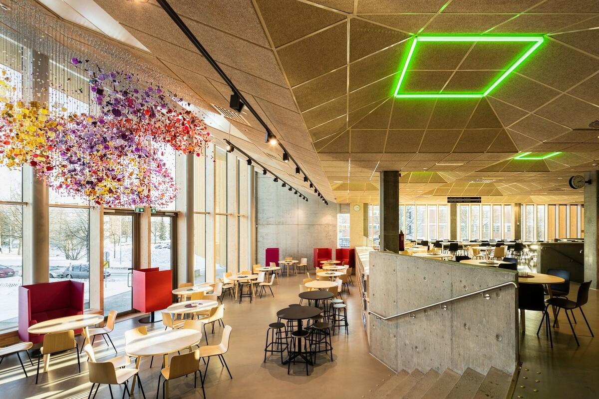 Lumit艺术高中丨芬兰丨Lukkairoinen Architects-43