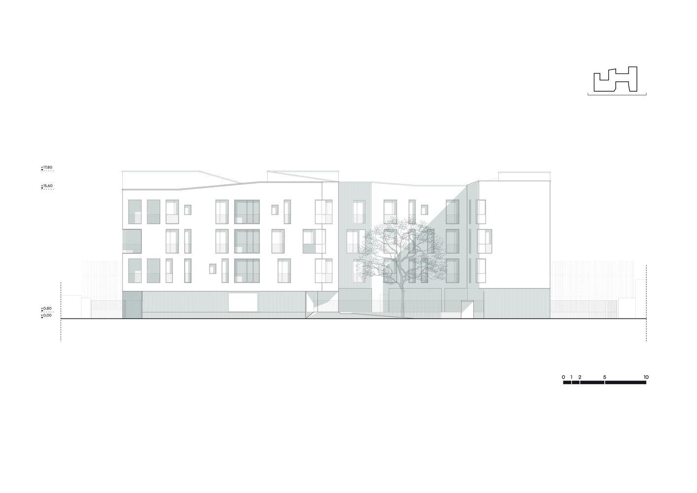 米兰纳巴 12 号公寓丨意大利米兰丨Park Associati-35