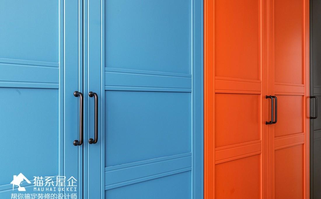 55㎡“猫系屋企”变身二宝家庭乐园，巧改户型实现空间利用最大化-25